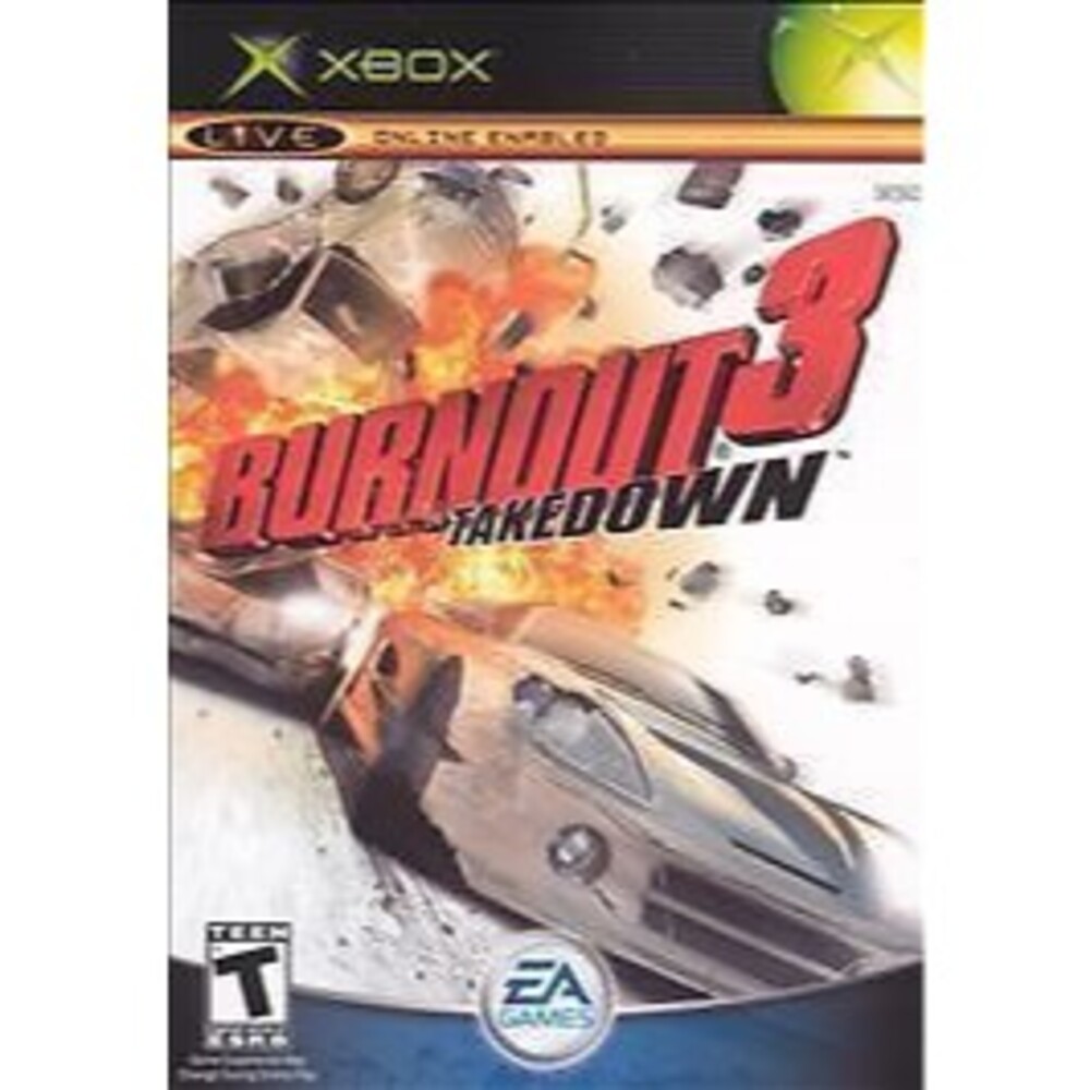Burnout 3: Takedown (Microsoft Xbox, 2004) No Manual/papers